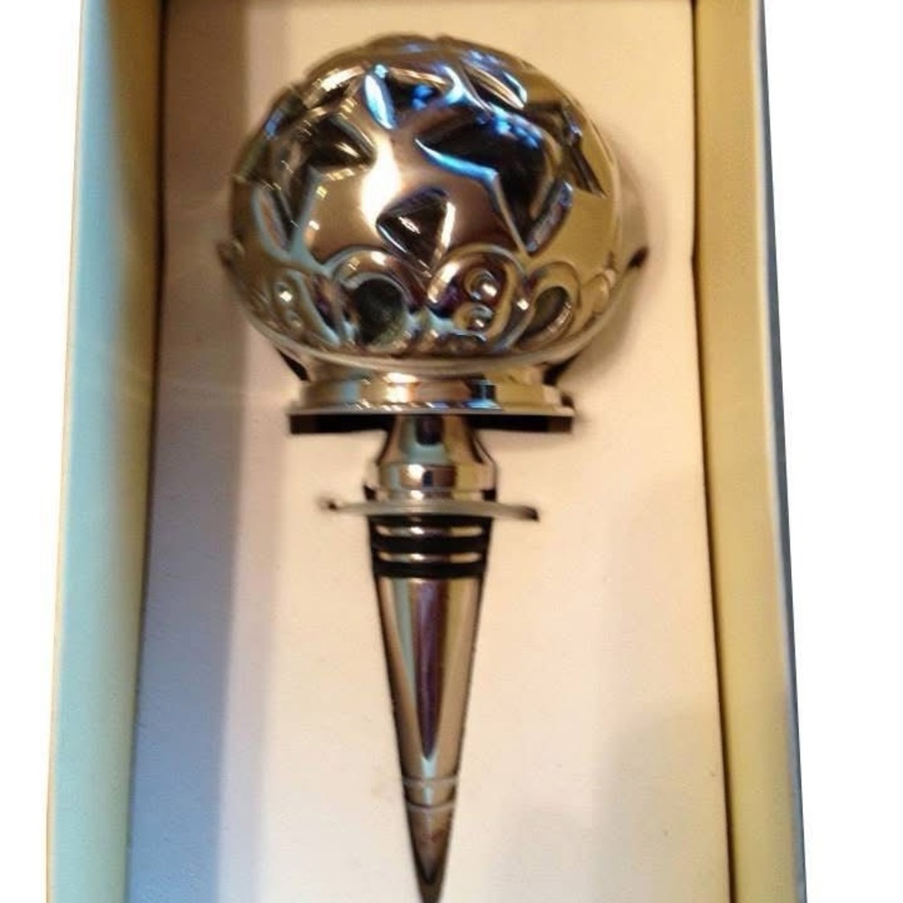 Cypress Mango Moon Collection Wine Stopper